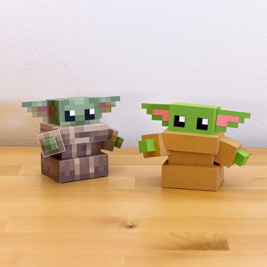 Featured image of post Minecraft Baby Yoda Pixel Art Easy : Art nouveau / building pack.